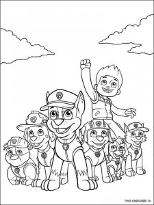 PAW Patrol coloring page 21 - Free printable