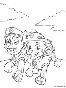 PAW Patrol coloring page 5 - Free printable