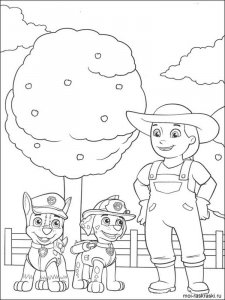 PAW Patrol coloring page 6 - Free printable