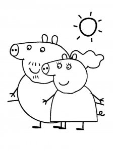 Peppa Pig coloring page 76 - Free printable