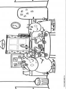 Peppa Pig coloring page 14 - Free printable