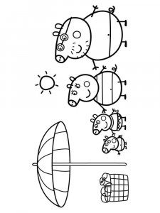 Peppa Pig coloring page 39 - Free printable