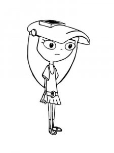 Phineas and Ferb coloring page 51 - Free printable