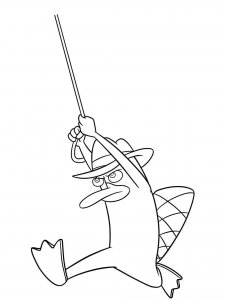 Phineas and Ferb coloring page 57 - Free printable