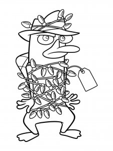 Phineas and Ferb coloring page 59 - Free printable