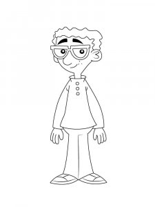 Phineas and Ferb coloring page 43 - Free printable