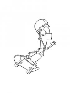 Phineas and Ferb coloring page 24 - Free printable