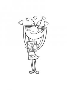 Phineas and Ferb coloring page 25 - Free printable