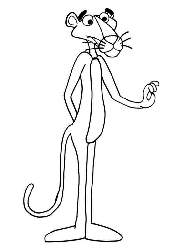 Pink Panther coloring pages. Free Printable Pink Panther coloring pages.