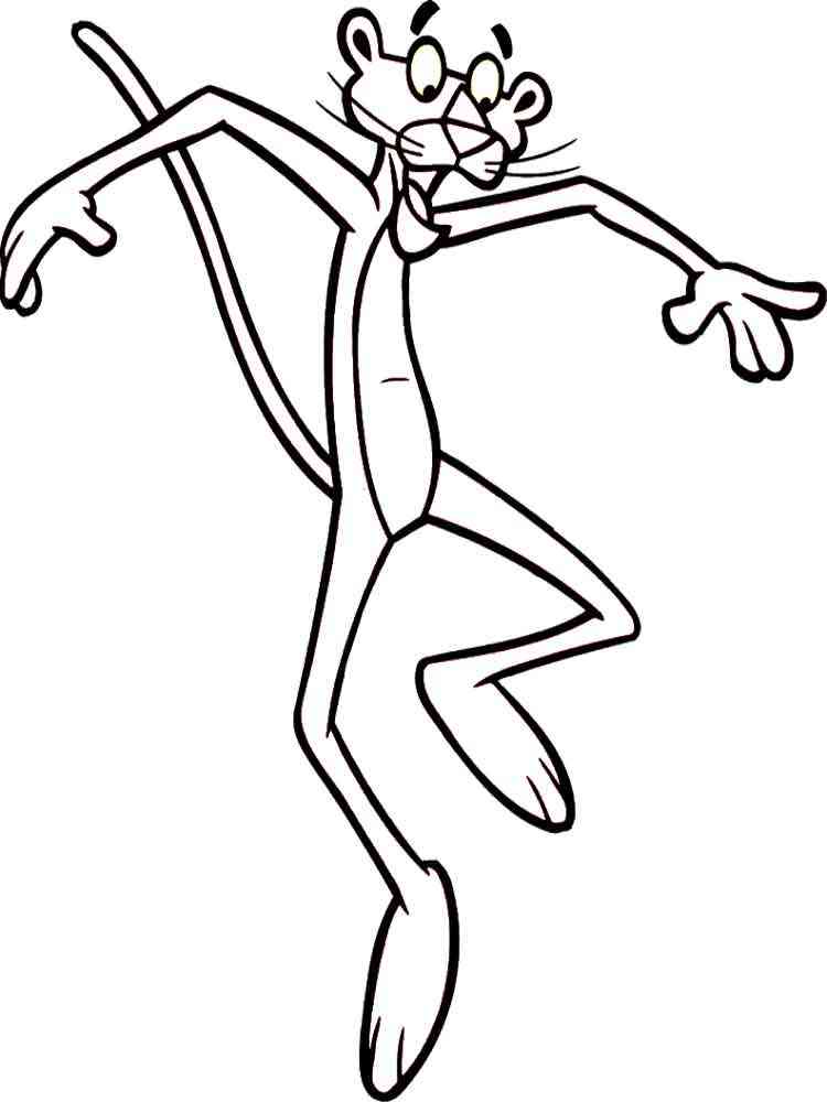 Pink Panther coloring pages. Free Printable Pink Panther coloring pages.