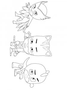 PJ Masks coloring page 6 - Free printable