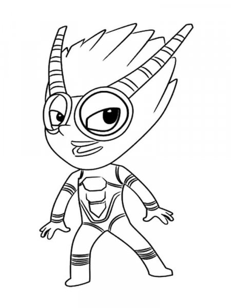 PJ Masks coloring pages