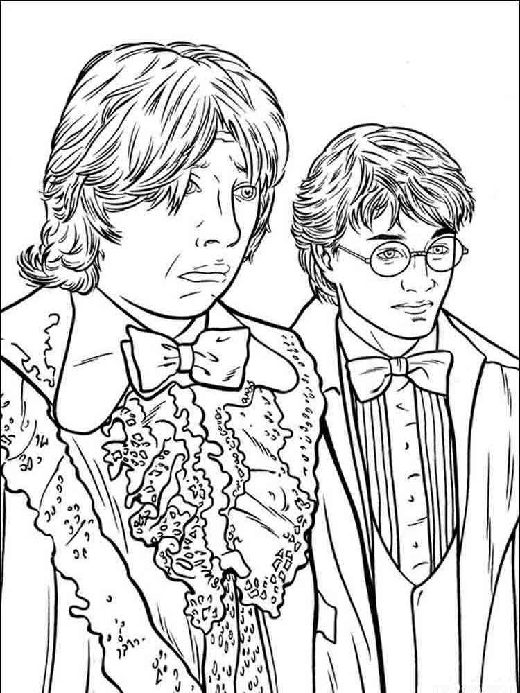 Download Coloring Book Pages Harry Potter Background Coloring