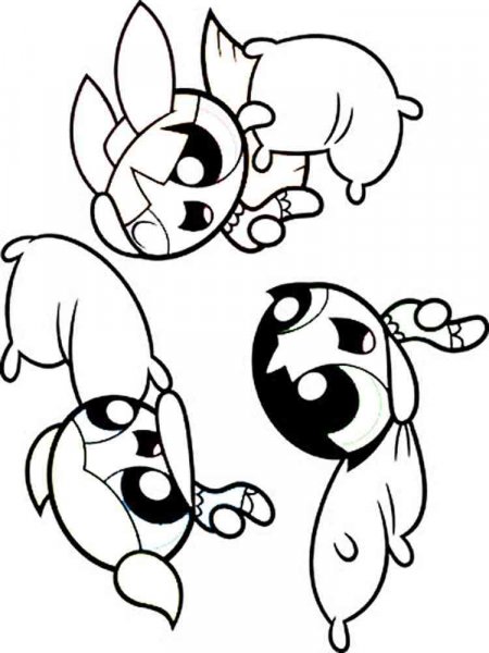 Powerpuff Buttercup Coloring Pages