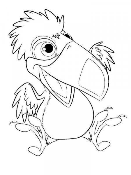 Rio and Rio 2 coloring pages