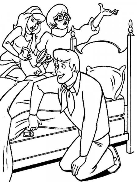 Scooby Doo Coloring Pages