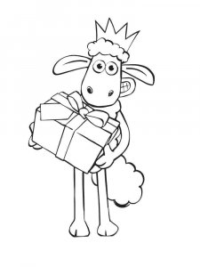 Shaun the Sheep coloring page 27 - Free printable