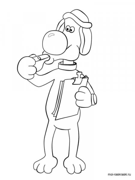 Shaun the Sheep coloring pages