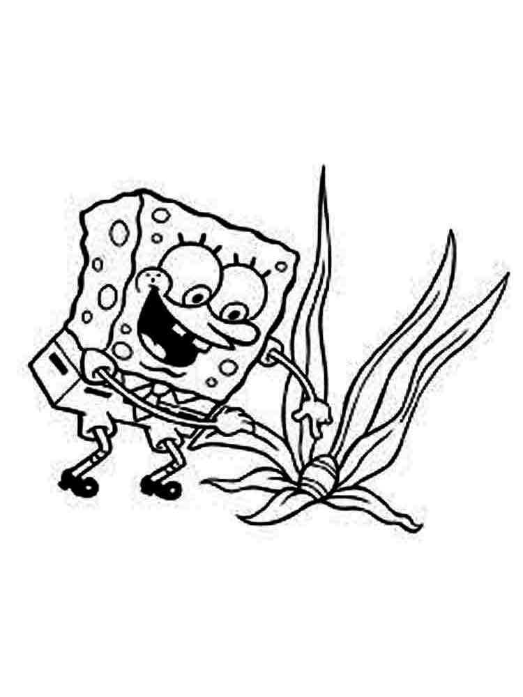 SpongeBob coloring pages