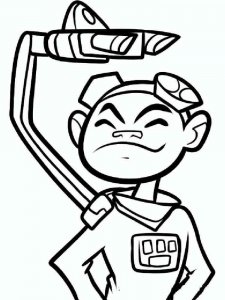 Teen Titans Go coloring page 12 - Free printable