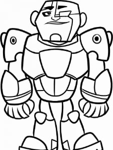 Teen Titans Go coloring page 21 - Free printable