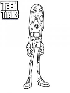 Teen Titans Go coloring page 27 - Free printable