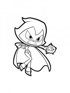 Teen Titans Go coloring page 36 - Free printable
