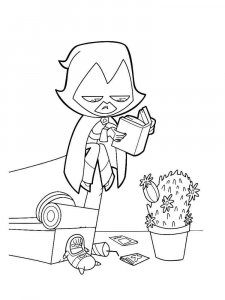 Teen Titans Go coloring page 40 - Free printable