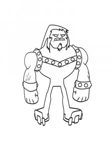 Teen Titans Go coloring page 43 - Free printable