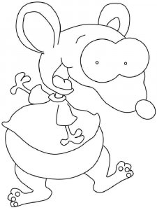 Toopy and Binoo coloring page 8 - Free printable