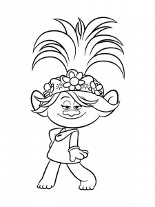 Trolls coloring page 47 - Free printable