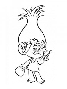 Trolls coloring page 37 - Free printable