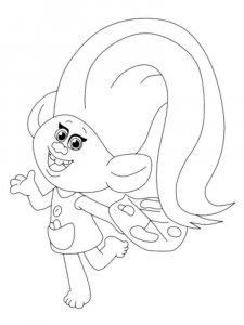 Trolls coloring page 38 - Free printable