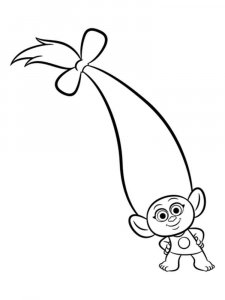 Trolls coloring page 39 - Free printable
