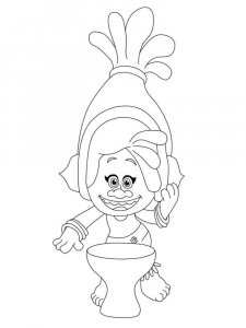 Trolls coloring page 42 - Free printable