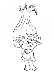 Trolls coloring page 13 - Free printable
