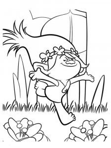 Trolls coloring page 16 - Free printable