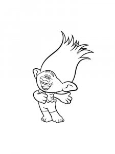 Trolls coloring page 18 - Free printable