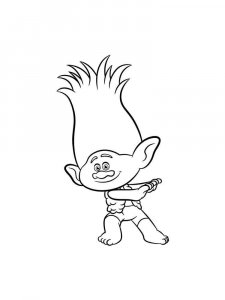Trolls coloring page 27 - Free printable