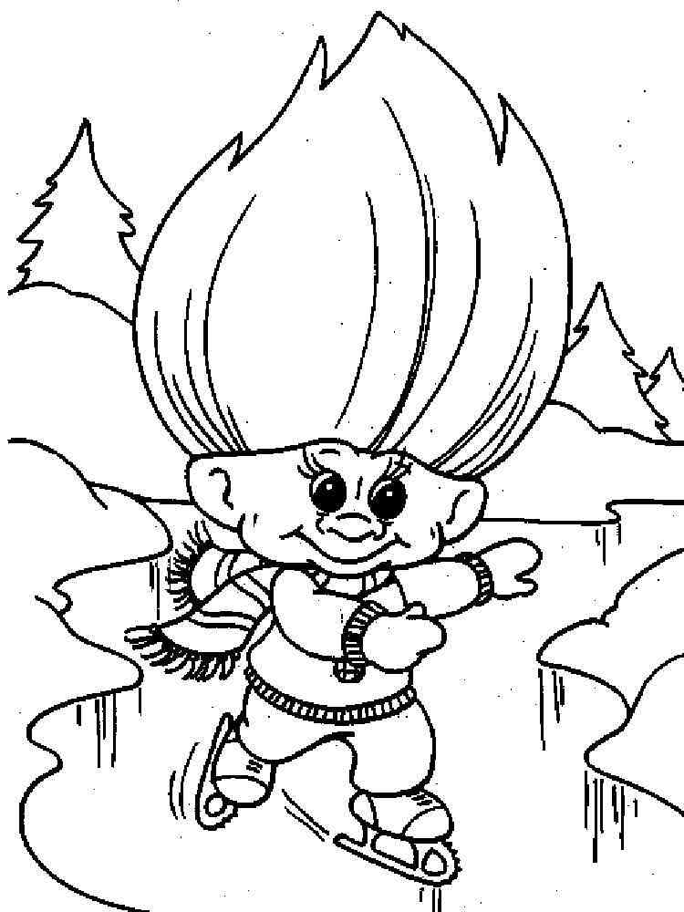 Trolls coloring pages. Free Printable Trolls coloring pages.