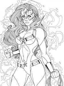Wonder Woman coloring page 9 - Free printable