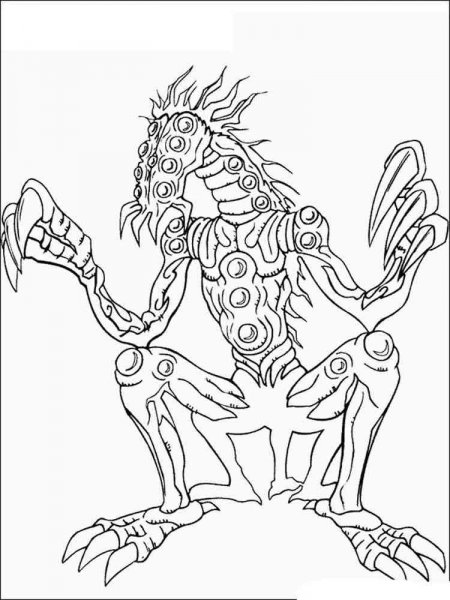 YU GI OH coloring pages