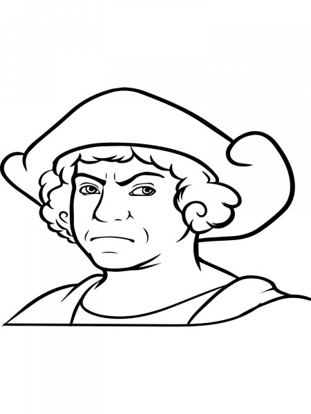 Christopher Columbus coloring pages