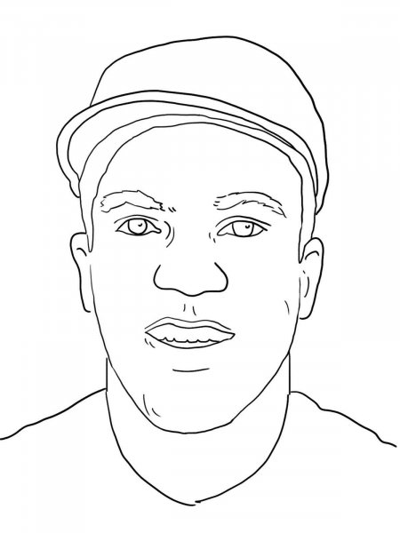 Jackie Robinson coloring pages