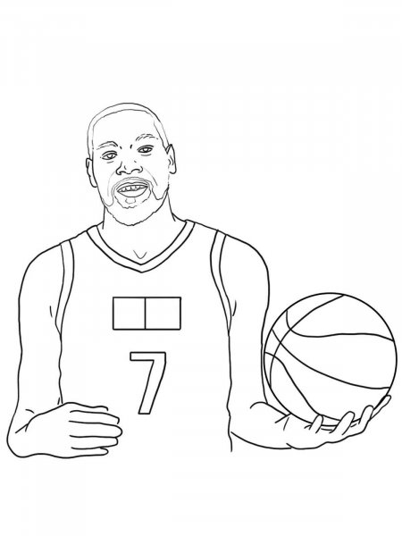 Kevin Durant coloring pages