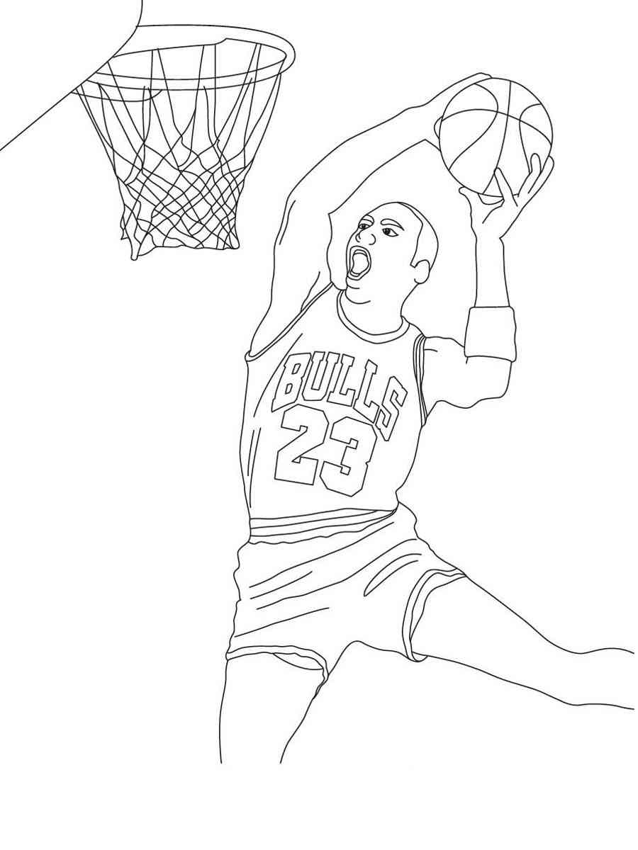 27+ Michael Jordan Coloring Pages - NaidaDenzel