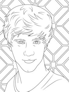One Direction coloring page 10 - Free printable