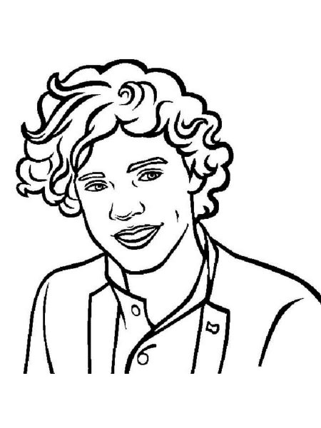 One Direction coloring pages