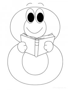 123 number coloring page 30 - Free printable