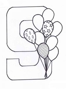 123 number coloring page 34 - Free printable